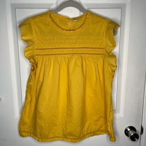 Old Navy Women’s Yellow Blouse XL